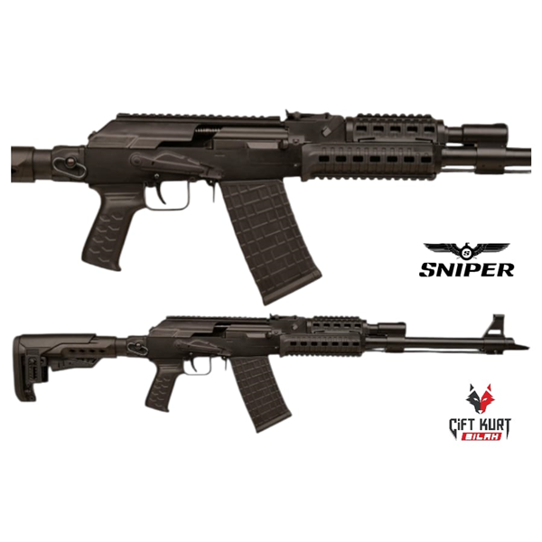 Sniper Arms SN-12 Sentetik Taktikal Şarjörlü Yivsiz Av Tüfeği